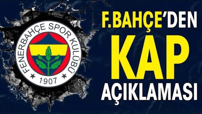Fenerbahçe bir transferi daha KAP'a bildirdi!