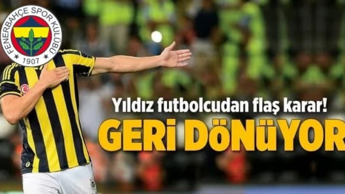 “Yıldız İsimden Fenerbahçe’ye Yeşil Işık: ‘Geri Dönmeyi Çok İstiyorum!’”