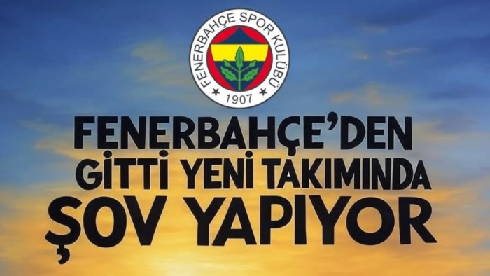 Fenerbahçe’den Ayrıldı, Yeni Takımında Fırtına Gibi Esiyor!